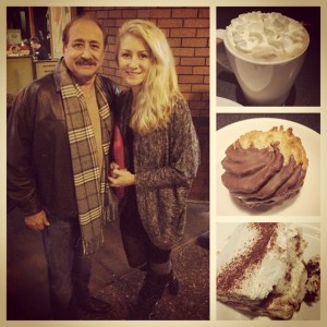 Me and my pops... eating as usual